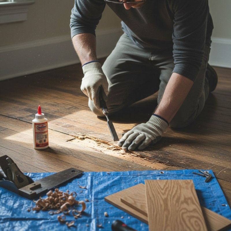 Local Floorboard Repair pros at work