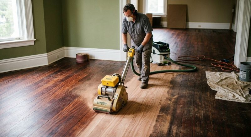 Parquet Floor Refinishing in Overland Park, KS